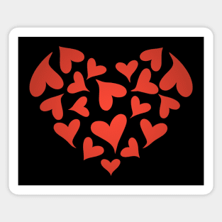 Valentine-hearts Sticker